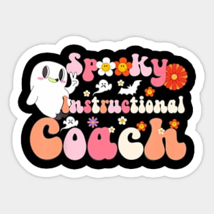 Spooky Instructional Coach Halloween Instructional Support Sticker